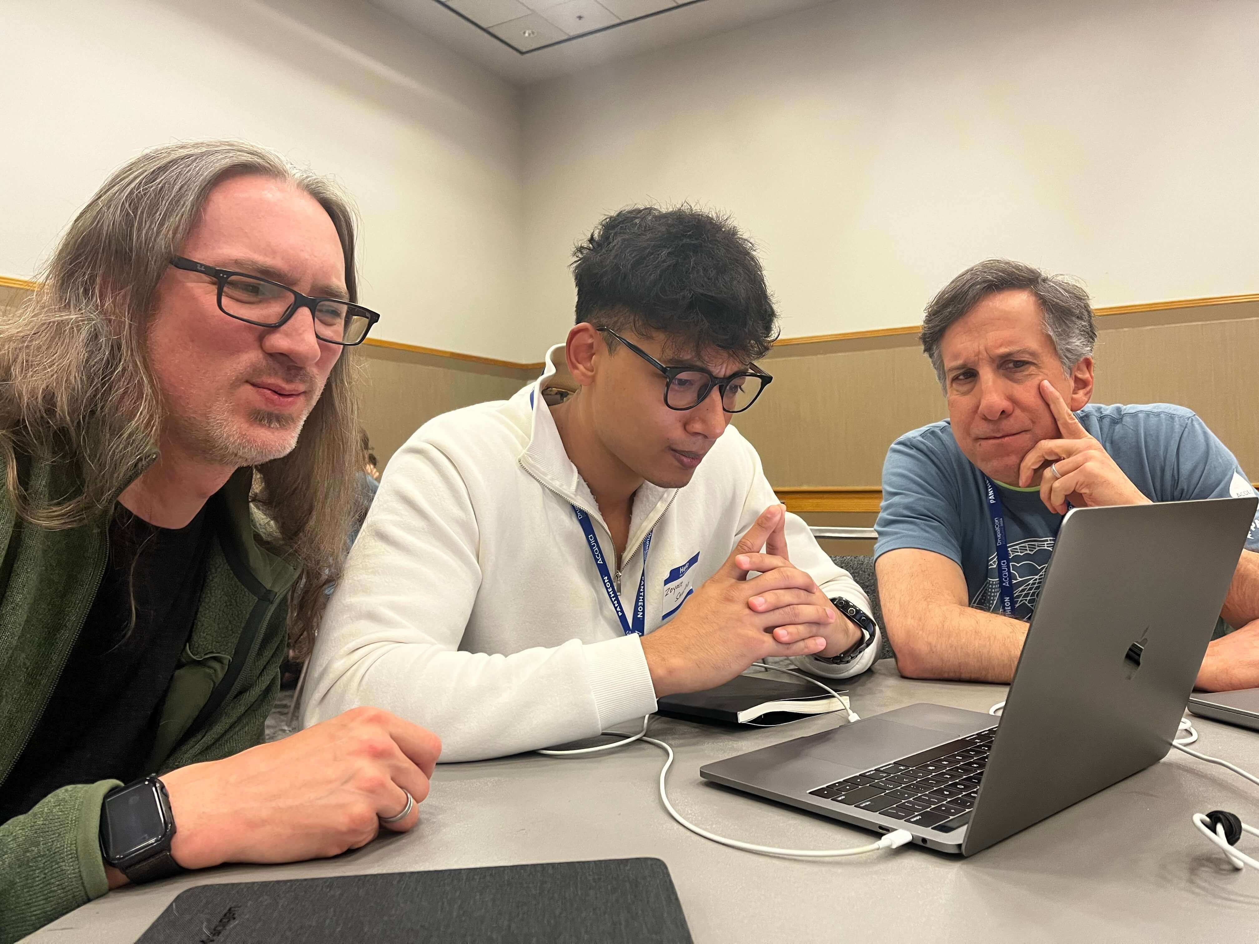 Working with my Mentors